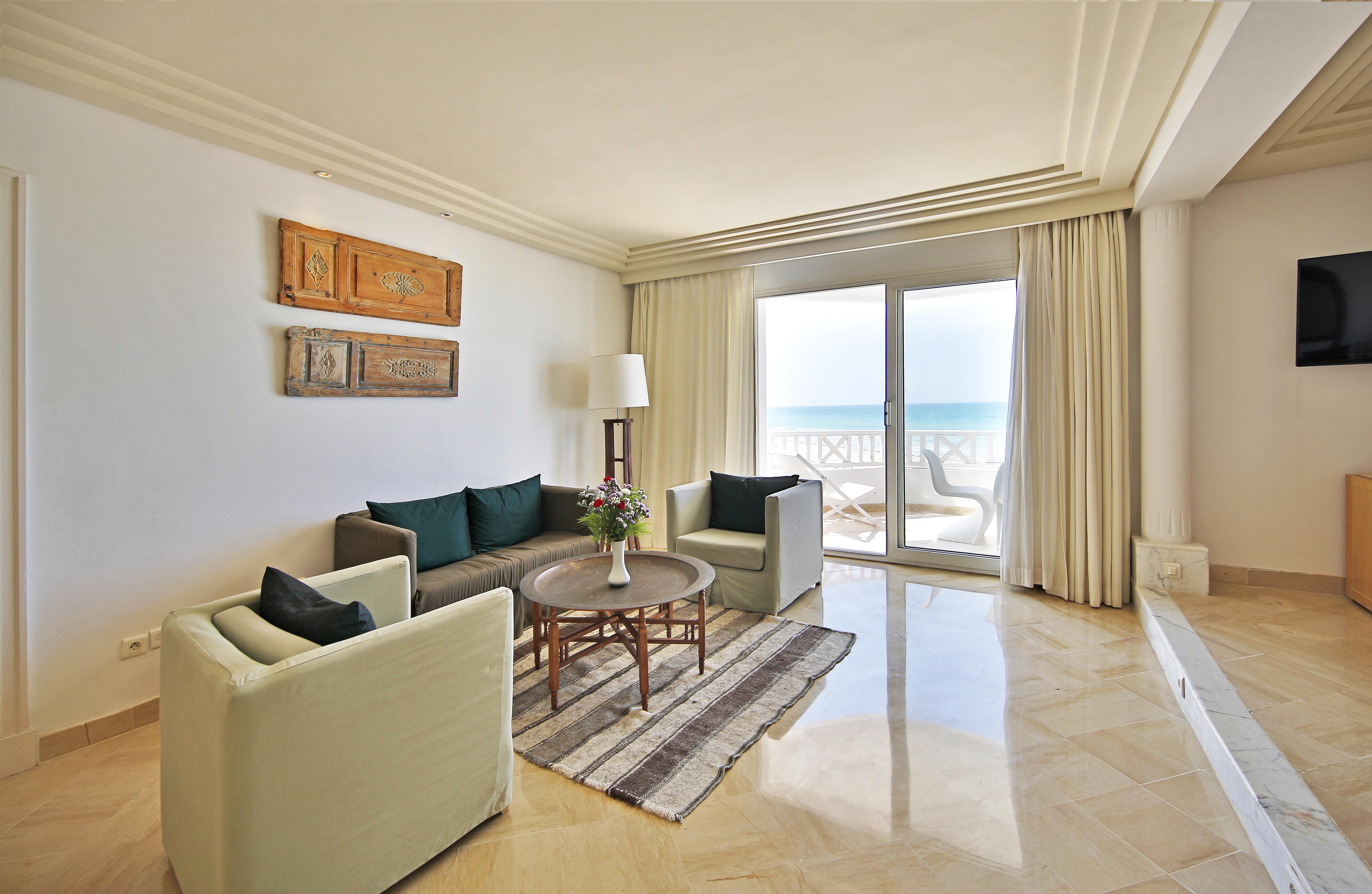 Mezraia Radisson Blu Palace Resort & Thalasso, Djerba מראה חיצוני תמונה A living room at the resort
